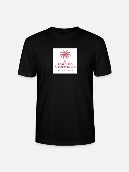 Take Me Somewhere – Logo - Stanley/Stella Unisex Bio-T-Shirt CRAFTER - Schwarz
