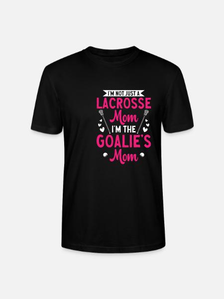 Lacrosse Goalie Funny Lacrosse - Stanley/Stella CRAFTER Unisex Organic T-Shirt - black