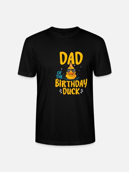 Rubber Duck Rubber Duck - Stanley/Stella CRAFTER Unisex Organic T-Shirt - black