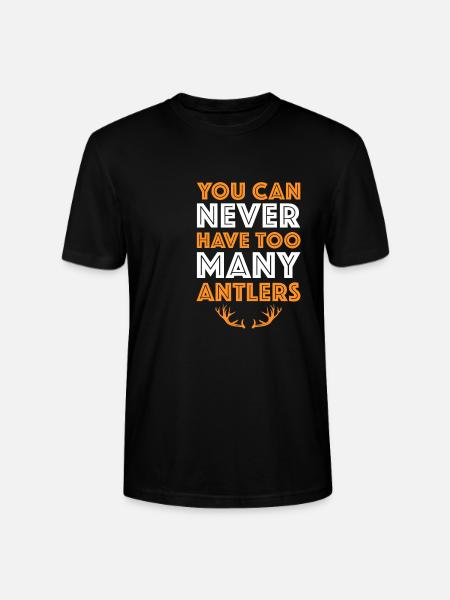 Du kan aldrig have for mange gevirer fælde jæger - Stanley Stella CRAFTER unisex økologisk-T-shirt - sort