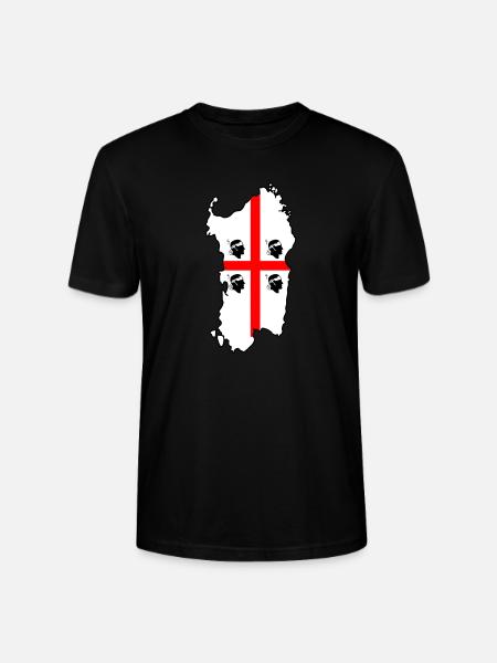 sardinia - Stanley/Stella CRAFTER Unisex Organic T-Shirt - black