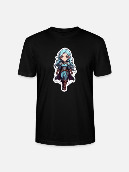 Dungeons & Dragon Magierin - Stanley/Stella Unisex Bio-T-Shirt CRAFTER - Schwarz