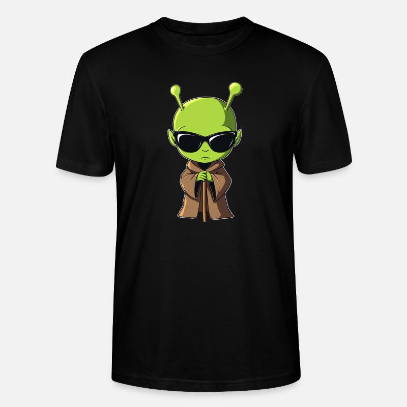Alienmönch - Stanley/Stella Unisex Bio-T-Shirt CRAFTER - Schwarz