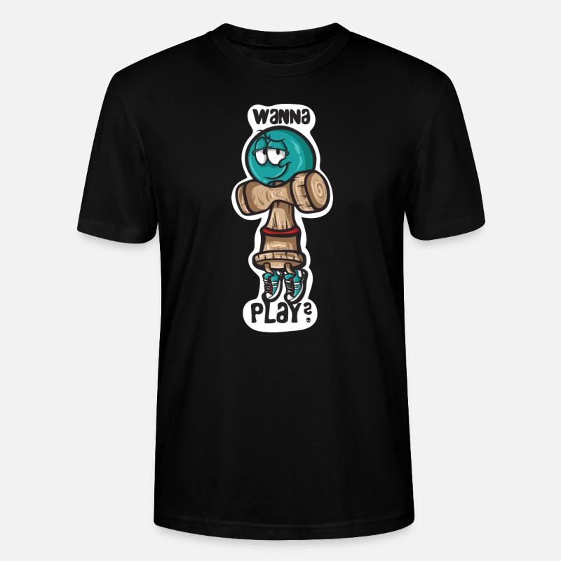 Möchtest du Spielen? - Stanley/Stella Unisex Bio-T-Shirt CRAFTER - Schwarz