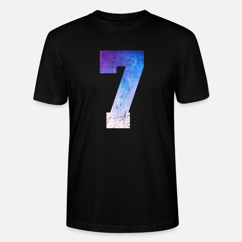 Issue 7 – 7th Anniversary Gift - Stanley/Stella CRAFTER Unisex Organic T-Shirt - black