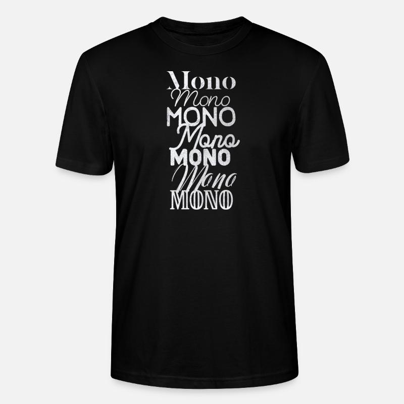 Mono - Stanley/Stella Unisex Bio-T-Shirt CRAFTER - Schwarz