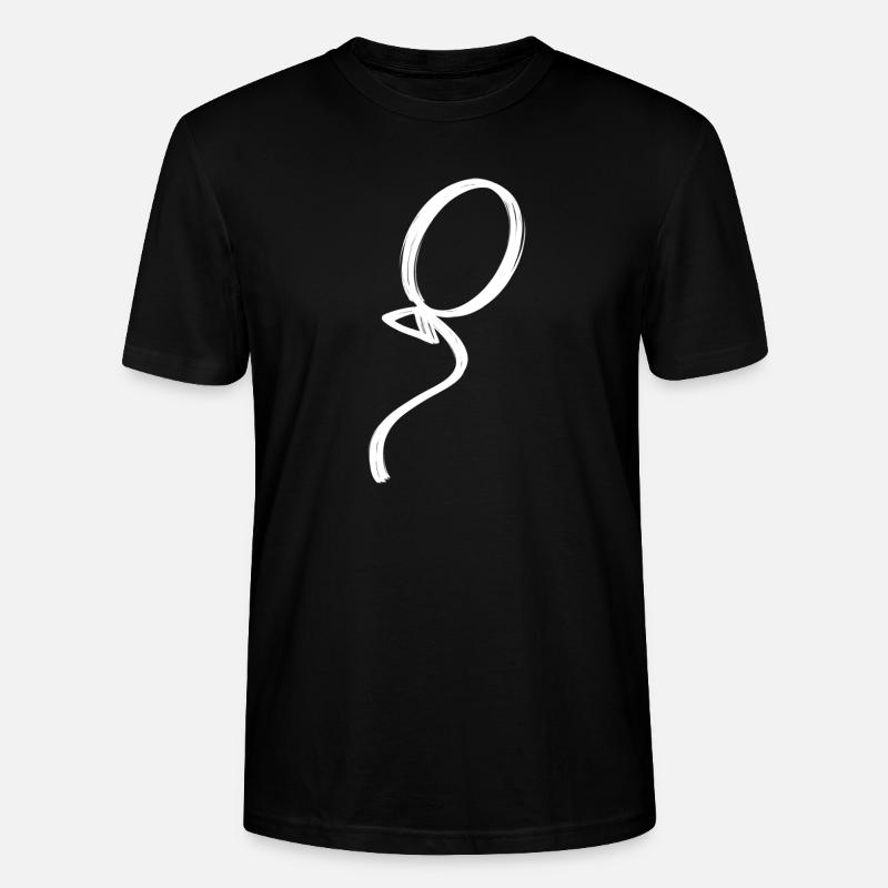 Luftballon - Stanley/Stella Unisex Bio-T-Shirt CRAFTER - Schwarz