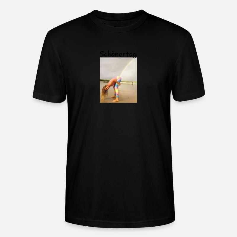 Regenbogen - Stanley/Stella Unisex Bio-T-Shirt CRAFTER - Schwarz