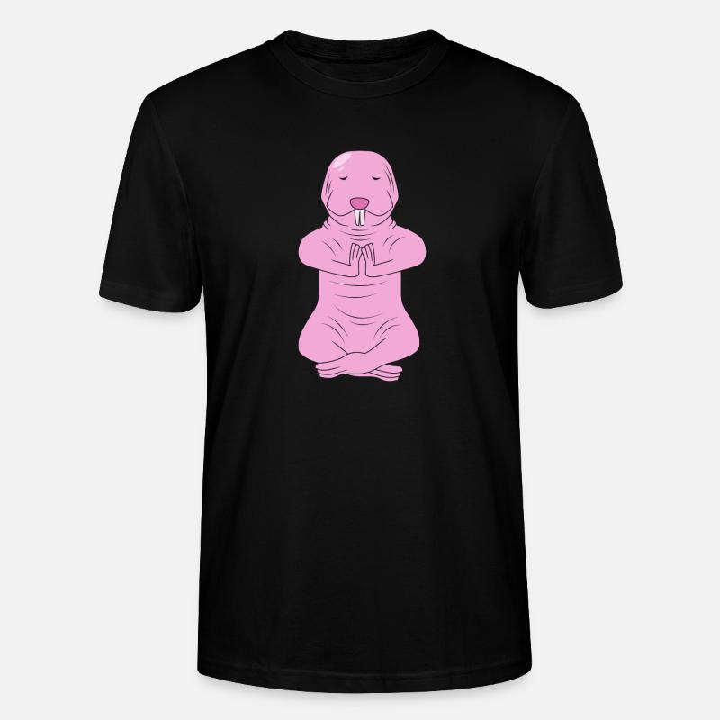 Nacktmull - Stanley/Stella Unisex Bio-T-Shirt CRAFTER - Schwarz