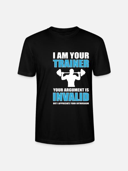 Trainer - Stanley/Stella CRAFTER Unisex Organic T-Shirt - black