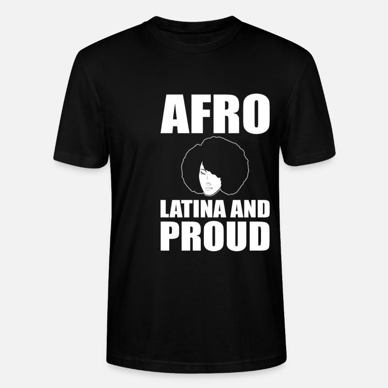 Afro Latina - Stanley/Stella Unisex Bio-T-Shirt CRAFTER - Schwarz