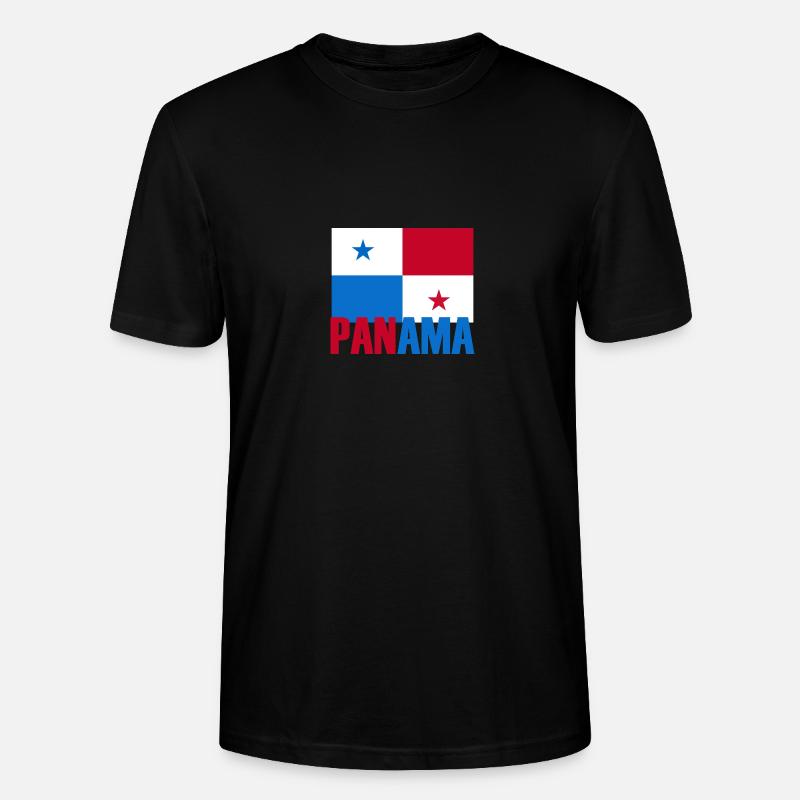 Panama - Stanley/Stella Unisex Bio-T-Shirt CRAFTER - Schwarz