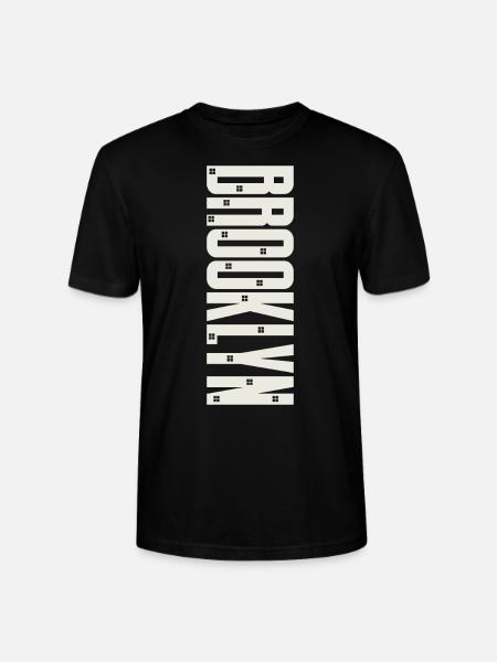 Brooklyn - Stanley/Stella CRAFTER Unisex Organic T-Shirt - black