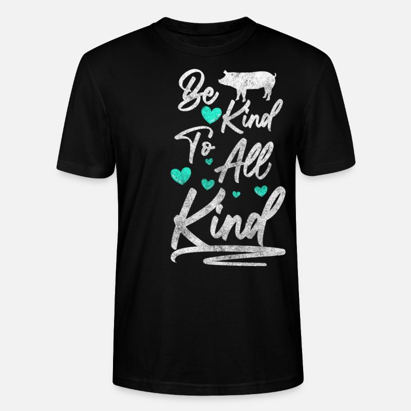 Ernährung Lebensweise Einstellung Ethik - Stanley/Stella Unisex Bio-T-Shirt CRAFTER - Schwarz