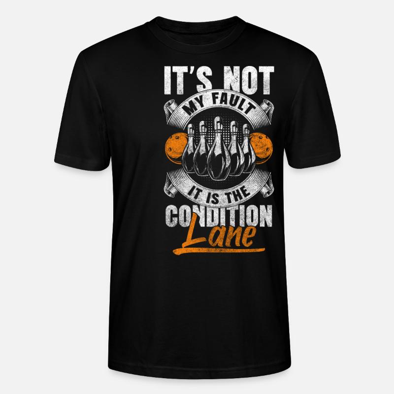 Bowling Split Bowling Verein - Stanley/Stella Unisex Bio-T-Shirt CRAFTER - Schwarz