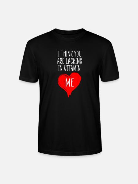 vitamin me funny quote - Stanley/Stella CRAFTER Unisex Organic T-Shirt - black