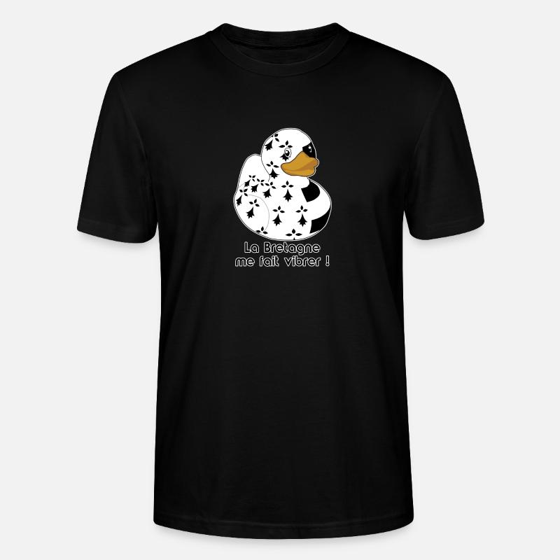 Armorican duck - Stanley/Stella Unisex Bio-T-Shirt CRAFTER - Schwarz