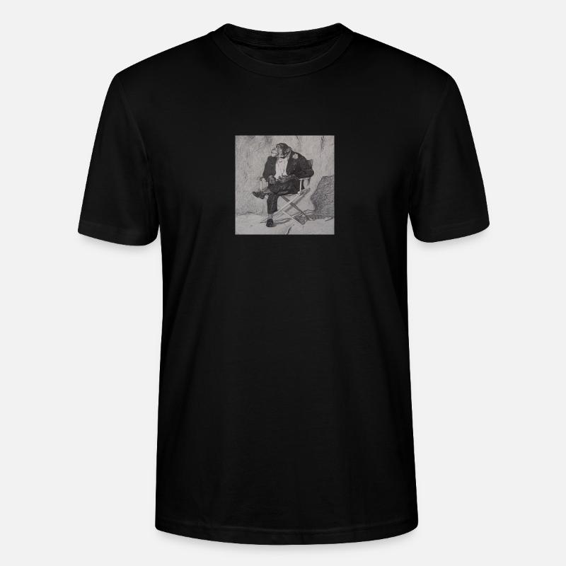 8C662CFF 1AAF 47E6 B5FD CD4E92BFBA4B - Stanley/Stella CRAFTER Unisex Organic T-Shirt - black