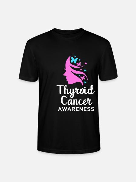 Thyroid cancer Thyroid cancer - Stanley/Stella CRAFTER Unisex Organic T-Shirt - black