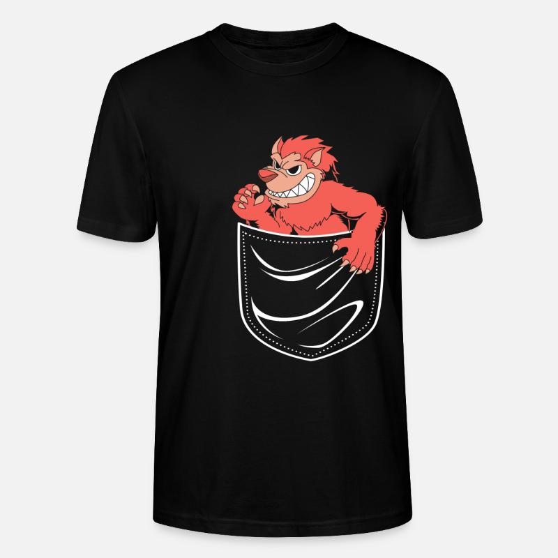 Werwolf - Stanley/Stella Unisex Bio-T-Shirt CRAFTER - Schwarz