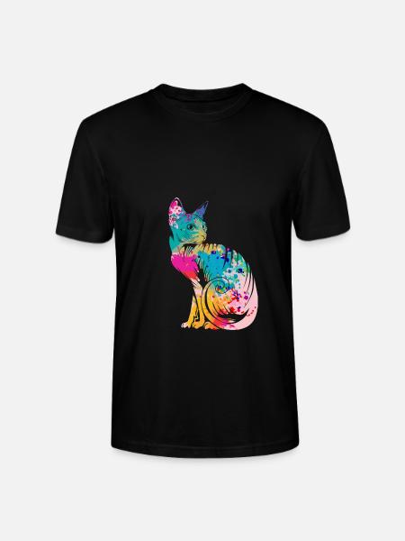 Sphynx Cats - Stanley/Stella CRAFTER Unisex Organic T-Shirt - black