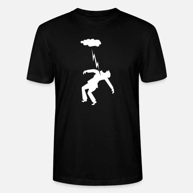 blitz strike - Stanley/Stella Unisex Bio-T-Shirt CRAFTER - Schwarz