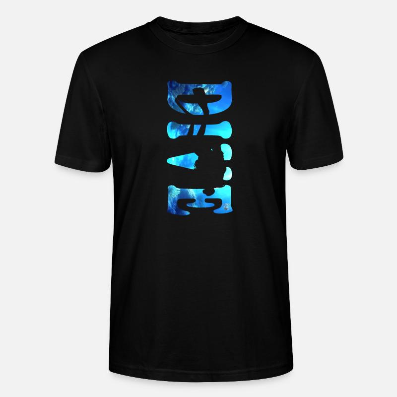 TAUCHEN - Stanley/Stella Unisex Bio-T-Shirt CRAFTER - Schwarz