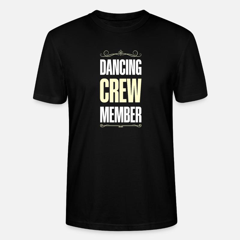 Dancing Crew - Stanley/Stella Unisex Bio-T-Shirt CRAFTER - Schwarz