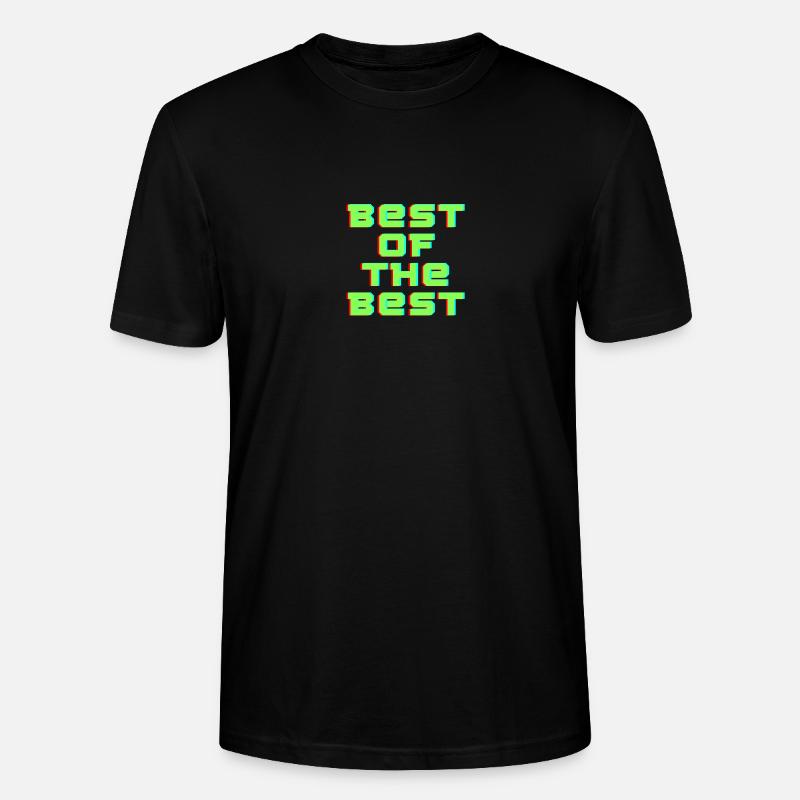 Das Beste vom Besten! - Stanley/Stella Unisex Bio-T-Shirt CRAFTER - Schwarz