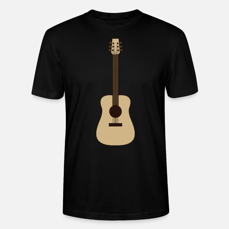 Gitarre - Stanley/Stella Unisex Bio-T-Shirt CRAFTER - Schwarz