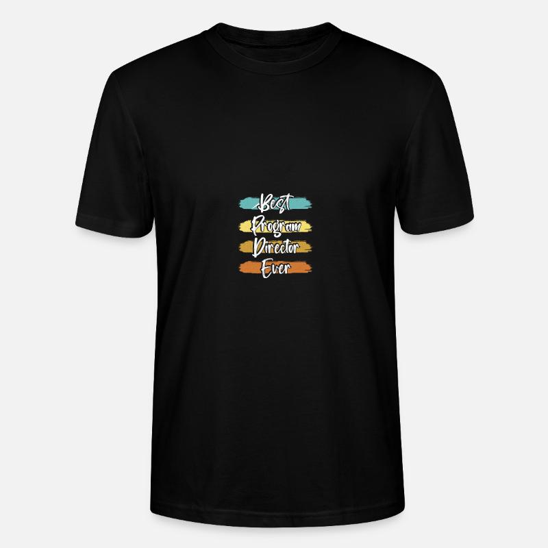 Programmdirektor - Stanley/Stella Unisex Bio-T-Shirt CRAFTER - Schwarz