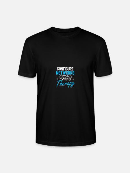 Computer-Netzwerktechnik Netzwerkingenieur - Stanley/Stella Unisex Bio-T-Shirt CRAFTER - Schwarz