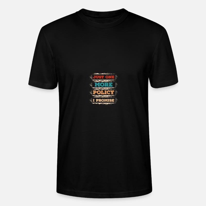 Versicherungsagent - Stanley/Stella Unisex Bio-T-Shirt CRAFTER - Schwarz