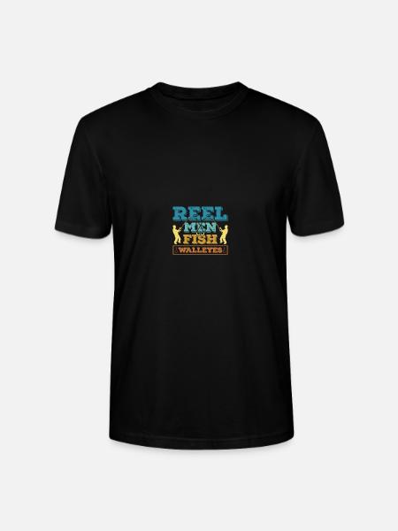 Walleye Hunter Walleye Fischen - Stanley/Stella Unisex Bio-T-Shirt CRAFTER - Schwarz