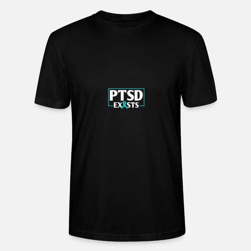PTSD-Bewusstsein - Stanley/Stella Unisex Bio-T-Shirt CRAFTER - Schwarz