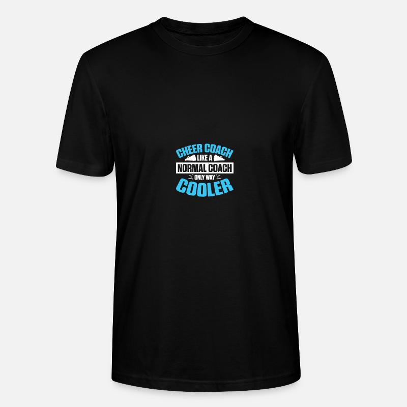 Cheerleading Coach Cheer Coach - Stanley/Stella Unisex Bio-T-Shirt CRAFTER - Schwarz