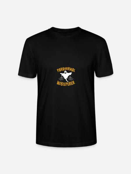 Paranormal Investigator Ghostbusters - Stanley/Stella CRAFTER Unisex Organic T-Shirt - black