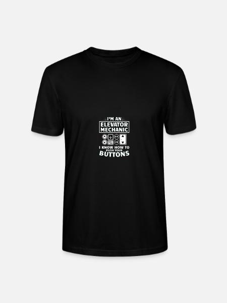 Technicien d’ascenseur Mécanicien d’ascenseur - T-shirt bio CRAFTER Stanley Stella Unisexe - noir
