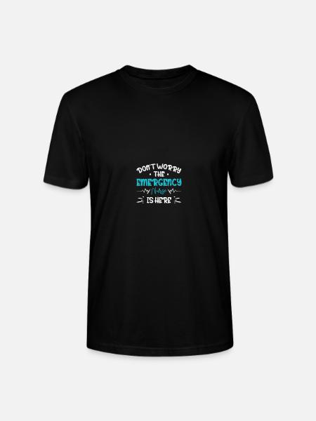 ER Krankenschwester Notfall Krankenschwester - Stanley/Stella Unisex Bio-T-Shirt CRAFTER - Schwarz