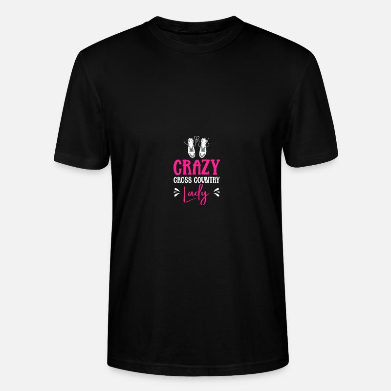 Langlauf Läufer Langlauf - Stanley/Stella Unisex Bio-T-Shirt CRAFTER - Schwarz