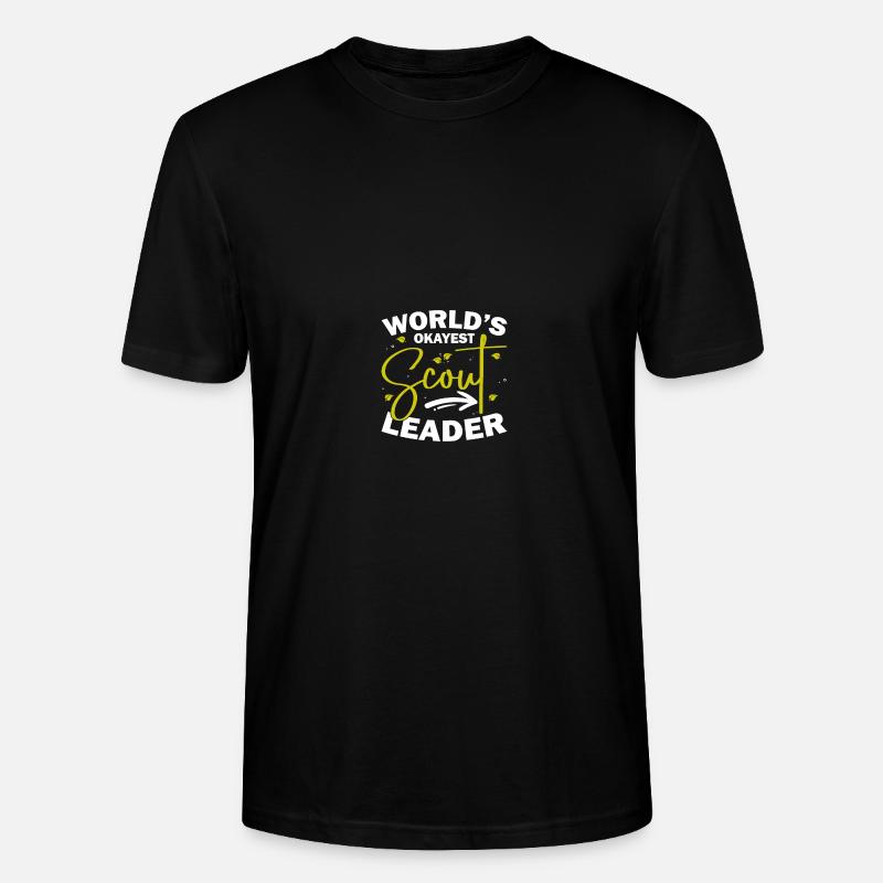 Pfadfinderführer - Stanley/Stella Unisex Bio-T-Shirt CRAFTER - Schwarz