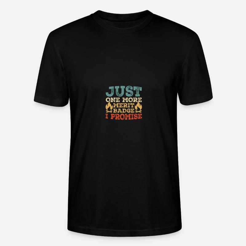 Pfadfinderführer - Stanley/Stella Unisex Bio-T-Shirt CRAFTER - Schwarz