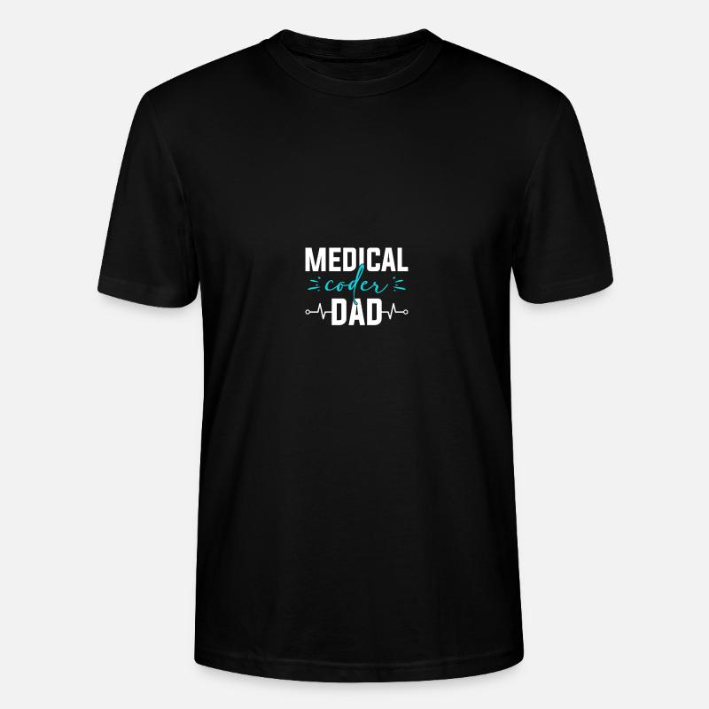Codage médical Codeurs médicaux - T-shirt bio CRAFTER Stanley Stella Unisexe - noir