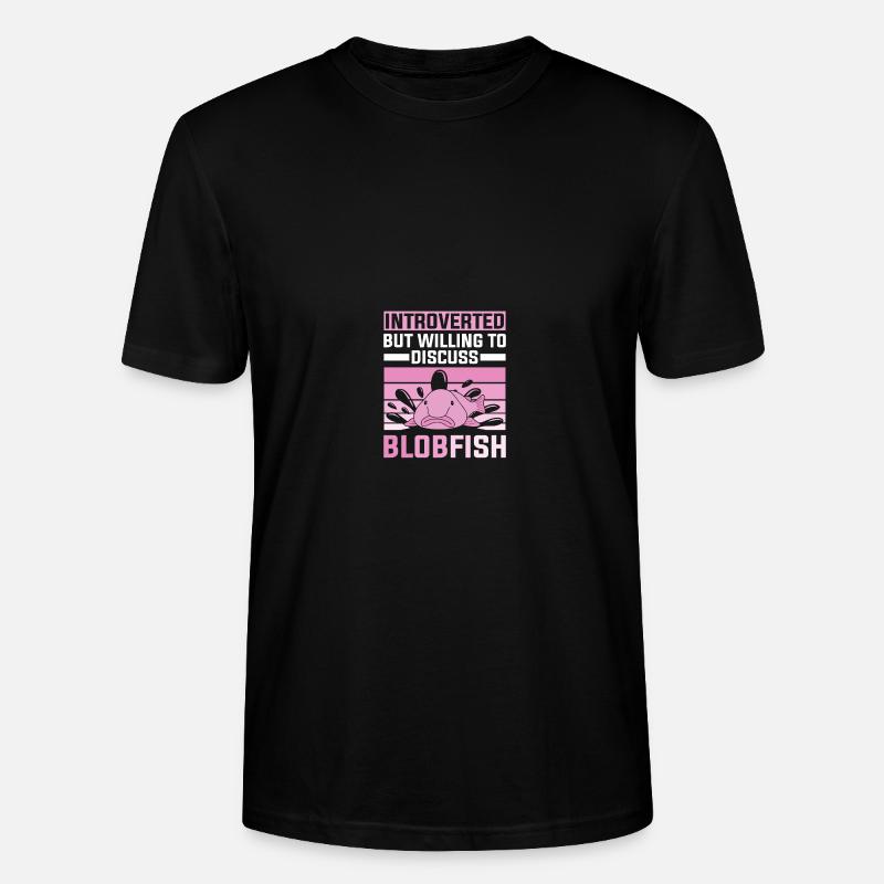 Poisson Blob Poisson Blob - T-shirt bio CRAFTER Stanley Stella Unisexe - noir