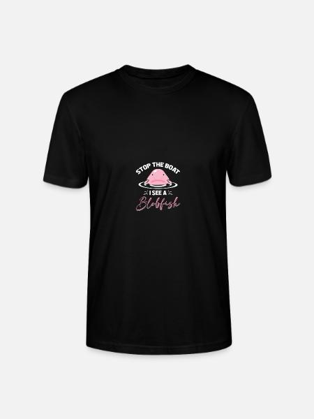 Blob-Fisch Blobfisch - Stanley/Stella Unisex Bio-T-Shirt CRAFTER - Schwarz