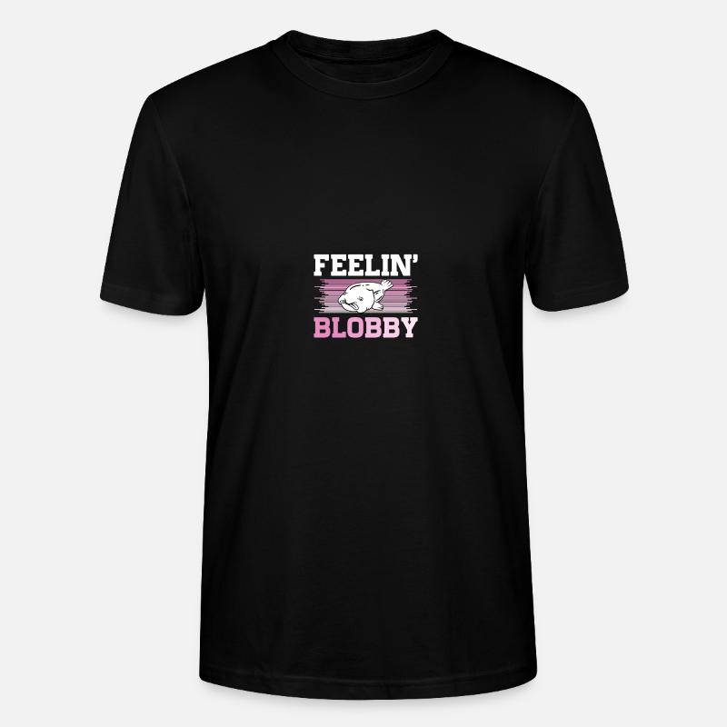 Blob-Fisch Blobfisch - Stanley/Stella Unisex Bio-T-Shirt CRAFTER - Schwarz