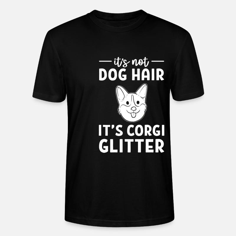 Corgi - Stanley/Stella Unisex Bio-T-Shirt CRAFTER - Schwarz