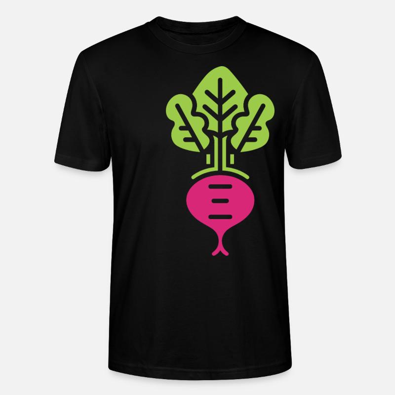 Rübe - Stanley/Stella Unisex Bio-T-Shirt CRAFTER - Schwarz