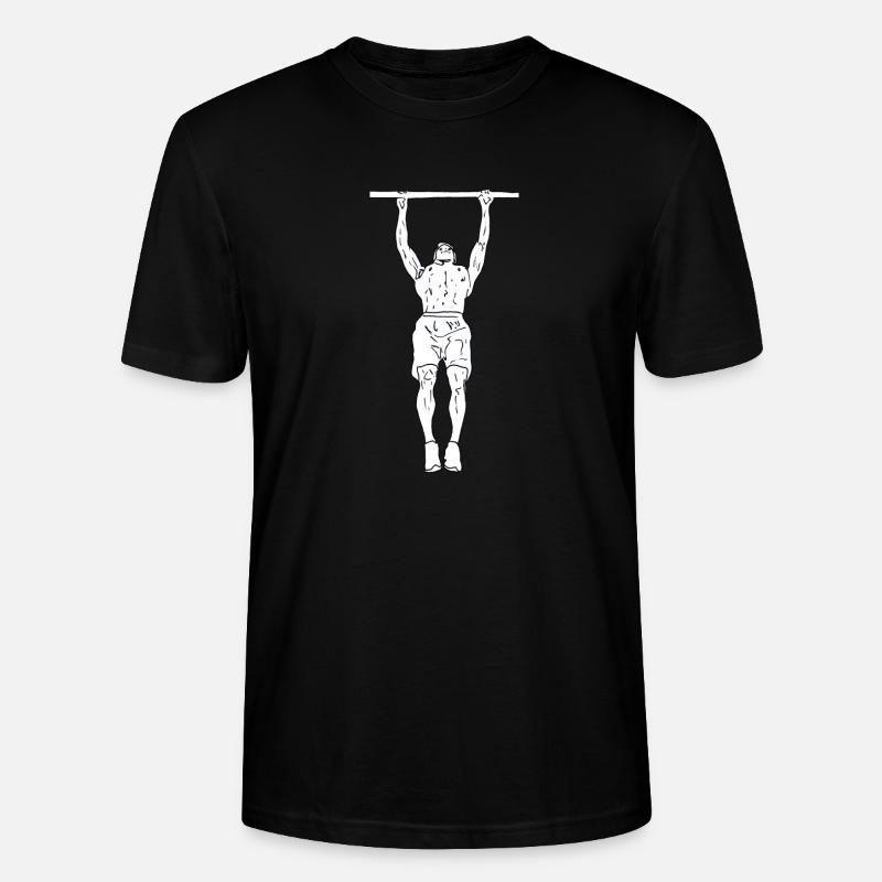 pull-up - T-shirt bio CRAFTER Stanley Stella Unisexe - noir