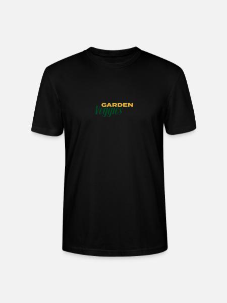 Garden Veggies Font - Stanley/Stella CRAFTER Unisex Organic T-Shirt - black